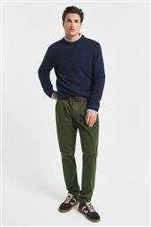 ΑΝΔΡΙΚΟ ΠΑΝΤΕΛΟΝΙ CHINO SLIM FIT (34L) - 1505380 ΠΡΑΣΙΝΟ GANT από το NOTOS