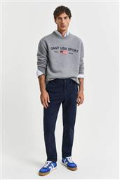 ΑΝΔΡΙΚΟ ΠΑΝΤΕΛΟΝΙ CHINO STRUCTURED SLIM FIT - 1505228 ΜΠΛΕ ΣΚΟΥΡΟ GANT