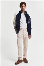 ΑΝΔΡΙΚΟ ΠΑΝΤΕΛΟΝΙ CHINO TWILL SLIM FIT (34L) - 1505221 ΚΡΕΜ GANT