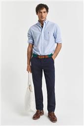 ΑΝΔΡΙΚΟ ΠΑΝΤΕΛΟΝΙ CHINO TWILL SLIM FIT (36L) - 1505221 ΜΠΛΕ ΣΚΟΥΡΟ GANT