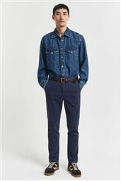 ΑΝΔΡΙΚΟ ΠΑΝΤΕΛΟΝΙ ΜΕ ΣΧΕΔΙΟ ΨΑΡΟΚΟΚΑΛΟ SLIM FIT (34L) - 1505367 ΜΠΛΕ ΣΚΟΥΡΟ GANT