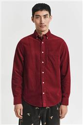 ΑΝΔΡΙΚΟ ΠΟΥΚΑΜΙΣΟ BUTTON DOWN ΚΟΤΛΕ REGULAR FIT - 3250230 ΜΠΟΡΝΤΟ GANT