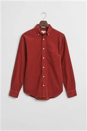 ΑΝΔΡΙΚΟ ΠΟΥΚΑΜΙΣΟ BUTTON DOWN ΚΟΤΛΕ REGULAR FIT - 3250230 ΚΟΚΚΙΝΟ GANT