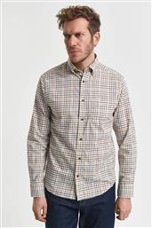 ΑΝΔΡΙΚΟ ΠΟΥΚΑΜΙΣΟ BUTTON DOWN ΜΕ ΚΑΡΟ ΣΧΕΔΙΟ REGULAR FIT - 3250226 ΚΑΦΕ GANT
