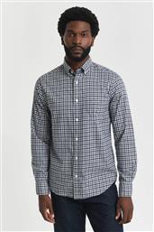 ΑΝΔΡΙΚΟ ΠΟΥΚΑΜΙΣΟ BUTTON DOWN ΜΕ ΚΑΡΟ ΣΧΕΔΙΟ REGULAR FIT - 3250233 ΜΠΛΕ ΑΝΟΙΧΤΟ GANT