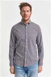 ΑΝΔΡΙΚΟ ΠΟΥΚΑΜΙΣΟ BUTTON DOWN ΜΕ ΚΑΡΟ ΣΧΕΔΙΟ REGULAR FIT - 3250233 ΚΑΦΕ GANT