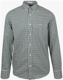 ΑΝΔΡΙΚΟ ΠΟΥΚΑΜΙΣΟ BUTTON DOWN ΜΕ ΚΑΡΟ ΣΧΕΔΙΟ REGULAR FIT - 3250233 ΠΡΑΣΙΝΟ GANT