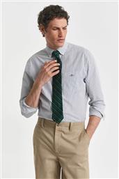 ΑΝΔΡΙΚΟ ΠΟΥΚΑΜΙΣΟ BUTTON DOWN ΜΕ ΡΙΓΕ ΣΧΕΔΙΟ REGULAR FIT - 3250211 ΠΡΑΣΙΝΟ GANT