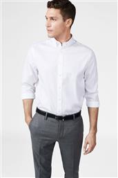 ΑΝΔΡΙΚΟ ΠΟΥΚΑΜΙΣΟ BUTTON DOWN ΜΟΝΟΧΡΩΜΟ ΜΕ ΚΕΝΤΗΜΕΝΟ ΛΟΓΟΤΥΠΟ REGULAR FIT - 303000 ΛΕΥΚΟ GANT