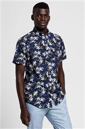 ΑΝΔΡΙΚΟ ΠΟΥΚΑΜΙΣΟ ΚΟΝΤΟΜΑΝΙΚΟ ΜΕ LEMON FLOWER PRINT - 3061801 ΜΠΛΕ ΣΚΟΥΡΟ GANT