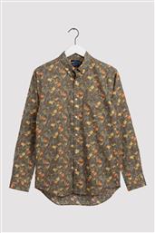 ΑΝΔΡΙΚΟ ΠΟΥΚΑΜΙΣΟ ΜΕ ALL-OVER FLORAL PRINT REGULAR FIT - 3065500 ΧΑΚΙ GANT