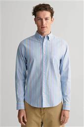 ΑΝΔΡΙΚΟ ΠΟΥΚΑΜΙΣΟ ΜΕ BUTTON-DOWN ΓΙΑΚΑ ΚΑΙ YARN-DYED ΡΙΓΕΣ - 3230040 GANT