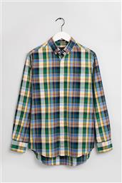 ΑΝΔΡΙΚΟ ΠΟΥΚΑΜΙΣΟ ΜΕ ΚΑΡΟ ΣΧΕΔΙΟ '' TARTAN OXFORD'' - 3008770 ΜΠΛΕ GANT