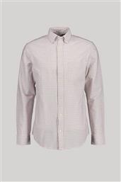 ΑΝΔΡΙΚΟ ΠΟΥΚΑΜΙΣΟ OXFORD BUTTON DOWN ΜΕ ΨΙΛΟ ΚΑΡΟ ΣΧΕΔΙΟ REGULAR FIT - 3230227 ΚΡΕΜ GANT