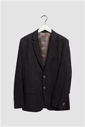 ΑΝΔΡΙΚΟ ΣΑΚΑΚΙ SLIM FIT ''HERRINGBONE'' - 7705125 ΑΝΘΡΑΚΙ GANT