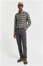 ΑΝΔΡΙΚΟ ΤΖΙΝ ΠΑΝΤΕΛΟΝΙ ΠΕΝΤΑΤΣΕΠΟ REGULAR FIT (34L) - 1000501 ΑΝΘΡΑΚΙ GANT