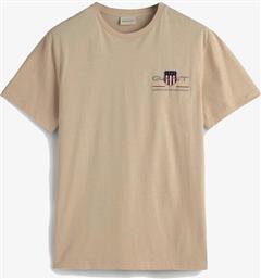 ΜΠΛΟΥΖΑ ΚΜ REG ARCHIVE SHIELD EMB SS T-SHIRT GANT