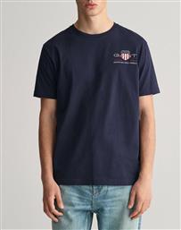 ΜΠΛΟΥΖΑ ΚΜ REG ARCHIVE SHIELD EMB SS T-SHIRT GANT