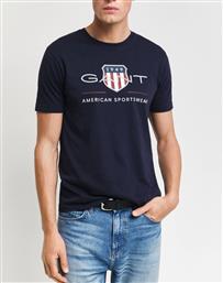 ΜΠΛΟΥΖΑ ΚΜ REG ARCHIVE SHIELD SS T-SHIRT GANT