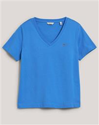 ΜΠΛΟΥΖΑ ΚΜ REG SHIELD SS V-NECK T-SHIRT GANT