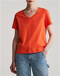 ΜΠΛΟΥΖΑ ΚΜ REG SHIELD SS V-NECK T-SHIRT GANT