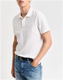 ΜΠΛΟΥΖΑ ΚΜ REG TONAL SHIELD SS POLO GANT