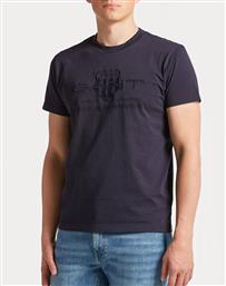 ΜΠΛΟΥΖΑ ΚΜ REG TONAL SHIELD SS T-SHIRT GANT