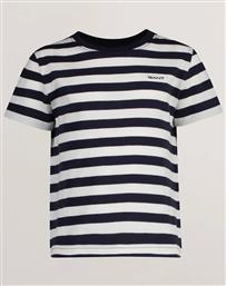 ΜΠΛΟΥΖΑ ΚΜ STRIPED SHIELD T-SHIRT GANT