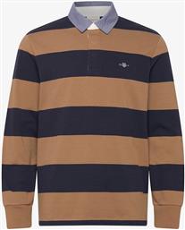 ΜΠΛΟΥΖΑ ΜΜ REG CHAMBRAY STRIPE HEAVY RUGGER GANT