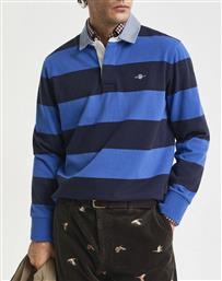 ΜΠΛΟΥΖΑ ΜΜ REG CHAMBRAY STRIPE HEAVY RUGGER GANT