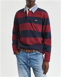 ΜΠΛΟΥΖΑ ΜΜ REG CHAMBRAY STRIPE HEAVY RUGGER GANT