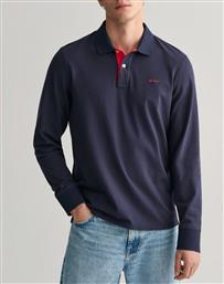 ΜΠΛΟΥΖΑ ΜΜ REG CONTRAST PIQUE LS POLO GANT
