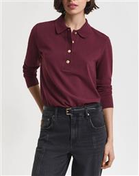 ΜΠΛΟΥΖΑ ΜΜ REG LS PIQUE POLO GANT