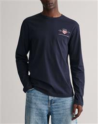ΜΠΛΟΥΖΑ ΜΜ REG MEDIUM ARCHIVE SHIELD LS T GANT