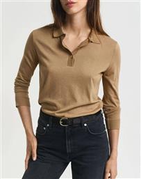 ΜΠΛΟΥΖΑ ΜΜ REG SEAMLESS BUTTON LS POLO GANT