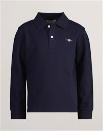 ΜΠΛΟΥΖΑ ΜΜ SHIELD LS PIQUE POLO GANT