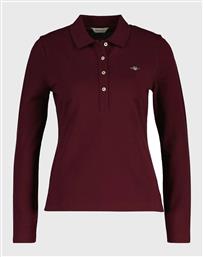 ΜΠΛΟΥΖΑ ΜΜ SLIM SHIELD LS PIQUE POLO GANT