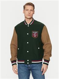 ΜΠΟΜΠΕΡ ΜΠΟΥΦΑΝ VARSITY 7006483 ΠΡΑΣΙΝΟ REGULAR FIT GANT