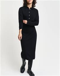 ΦΟΡΕΜΑ SLIM LS WOOL JERSEY DRESS GANT