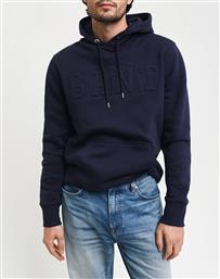 ΦΟΥΤΕΡ ΜΜ EMBOSSED SWEAT HOODIE GANT