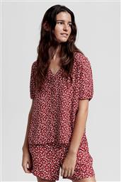 ΓΥΝΑΙΚΕΙΑ ΜΠΛΟΥΖΑ ΜΕ FLORAL PRINT ''SUMMER'' - 4320118 ΚΟΚΚΙΝΟ GANT