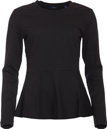 ΓΥΝΑΙΚΕΙΑ ΜΠΛΟΥΖΑ REGULAR FIT'' FLOUNCE'' - 4204420 ΜΑΥΡΟ GANT