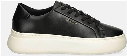 ΓΥΝΑΙΚΕΙΑ ΔΕΡΜΑΤΙΝΑ SNEAKERS ''JENNISE'' - 29531662 ΜΑΥΡΟ GANT