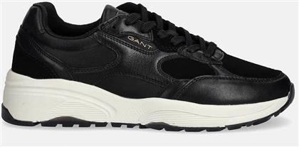 ΓΥΝΑΙΚΕΙΑ ΔΕΡΜΑΤΙΝΑ SNEAKERS ''NEWILE'' - 31531049 ΜΑΥΡΟ GANT