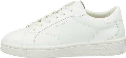 ΓΥΝΑΙΚΕΙΑ ΔΕΡΜΑΤΙΝΑ SNEAKERS ''PREPLA'' - 31531052 ΛΕΥΚΟ GANT από το NOTOS