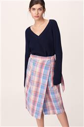 ΓΥΝΑΙΚΕΙΑ ΚΑΡΟ ΦΟΥΣΤΑ MADRAS WRAP SKIRT - 4400020 ΡΟΖ GANT