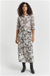 ΓΥΝΑΙΚΕΙΑ MIDI ΦΟΥΣΤΑ ΜΕ ALL-OVER PRINT ΠΛΙΣΕ - 4400199 ΛΕΥΚΟ GANT