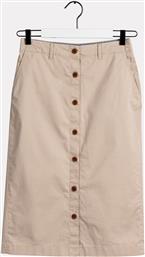 ΓΥΝΑΙΚΕΙΑ MIDI ΦΟΥΣΤΑ ΜΕ ΚΟΥΜΠΙΑ ''HIGH WAISTED CHINO'' - 4400036 ΜΠΕΖ GANT