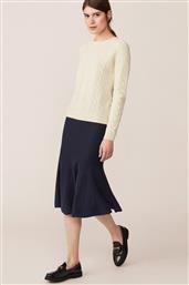 ΓΥΝΑΙΚΕΙΑ ΜΙΝΤΙ ΦΟΥΣΤΑ FLARED MERINO-BLEND - 4401106 ΜΠΛΕ ΣΚΟΥΡΟ GANT