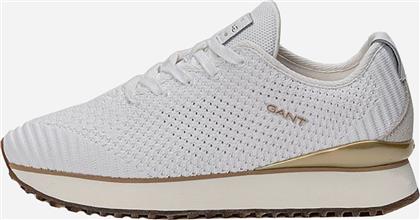 ΓΥΝΑΙΚΕΙΑ SNEAKERS ΜΕ ΚΟΡΔΟΝΙΑ ''BEVINDA'' - 22539594 ΛΕΥΚΟ GANT